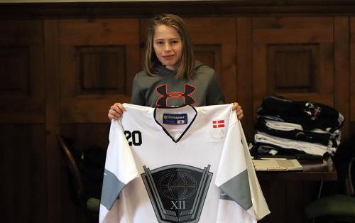 #20 Tobias Ebener (AA) presented for new AA-marked jersey